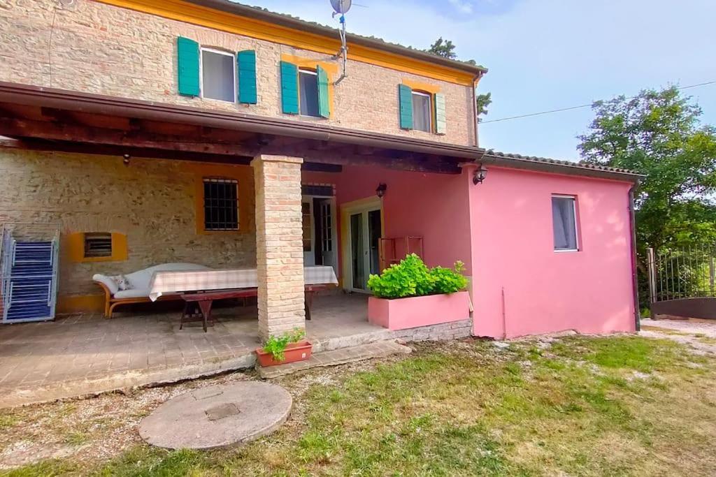 Casale San Teodoro - Mondaino Rn Villa ภายนอก รูปภาพ