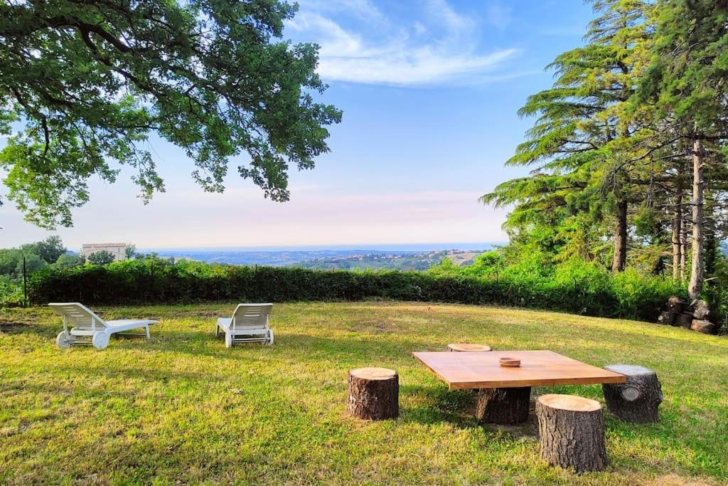 Casale San Teodoro - Mondaino Rn Villa ภายนอก รูปภาพ