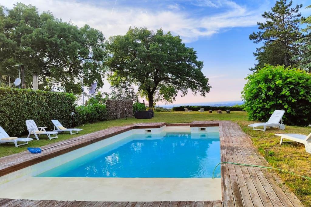 Casale San Teodoro - Mondaino Rn Villa ภายนอก รูปภาพ