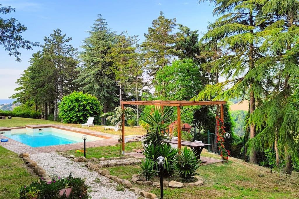 Casale San Teodoro - Mondaino Rn Villa ภายนอก รูปภาพ