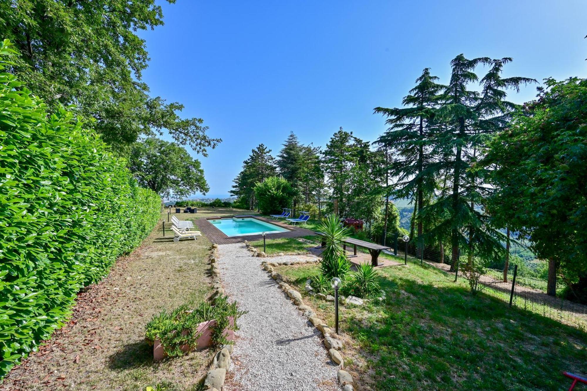 Casale San Teodoro - Mondaino Rn Villa ภายนอก รูปภาพ