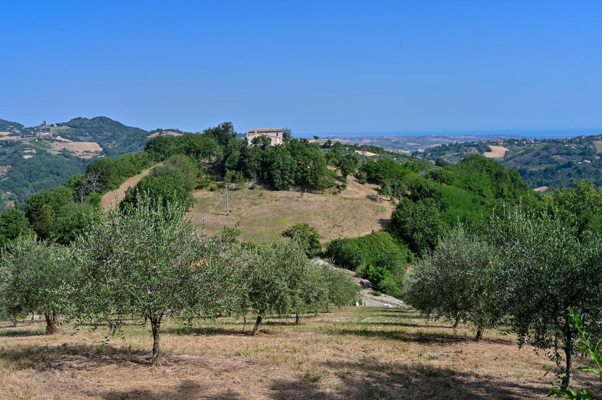 Casale San Teodoro - Mondaino Rn Villa ภายนอก รูปภาพ